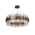 RV Astley Saiph Chandelier with Crackle Glass - Large - Decolight Ltd 