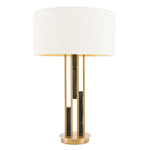 RV Astley Navia Mid Century Brass Table Lamp - Decolight Ltd 