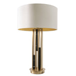RV Astley Navia Mid Century Brass Table Lamp - Decolight Ltd 