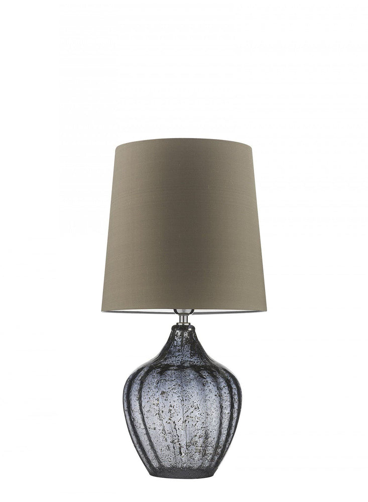 Heathfield Vivienne Medium Smoke Table Lamp - Decolight Ltd 