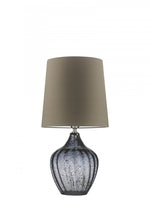 Heathfield Vivienne Medium Smoke Table Lamp - Decolight Ltd 