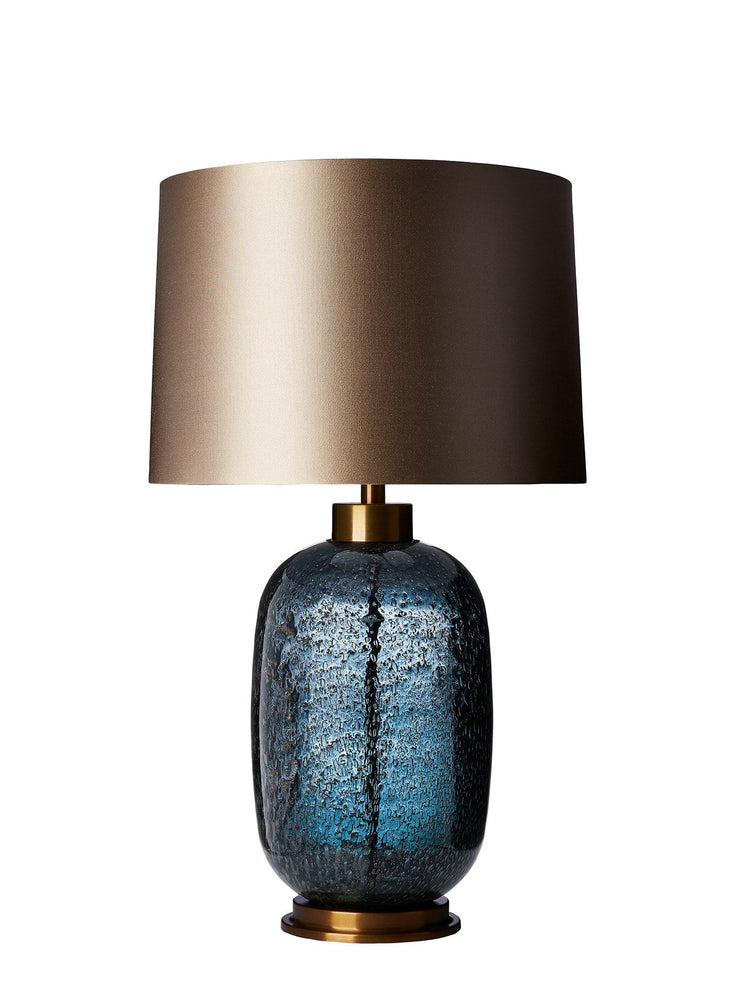 Heathfield Zoffany Amelia Midnight Blue  Medium Table Lamp - Decolight Ltd 