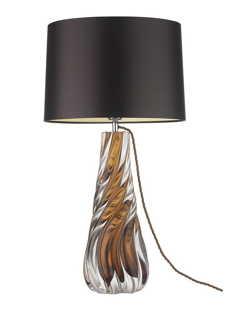 Zoffany Naiad Amber Table Lamp - Decolight Ltd 