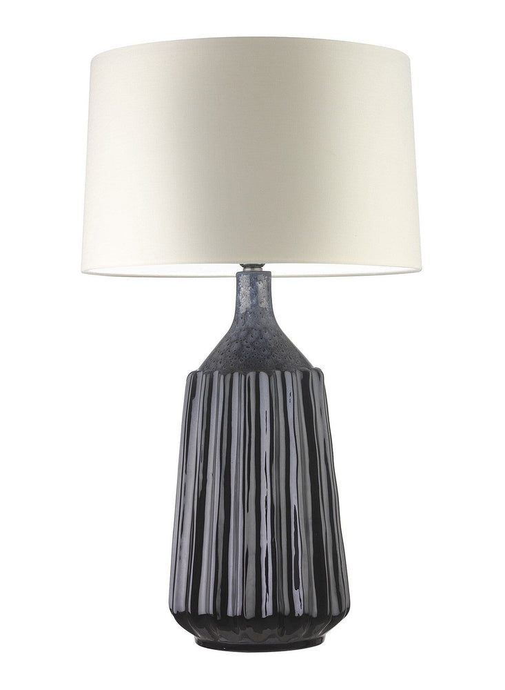 Heathfield Napoli Bluestone Table Lamp - Decolight Ltd 