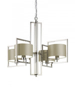 Heathfield Conniston Nickel Pendant Ceiling Light - Decolight Ltd 