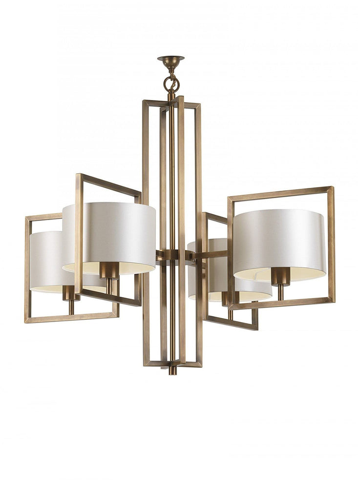 Heathfield Conniston Pendant Ceiling Light Antique Brass