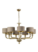 Heathfield Czarina Gold 8 Arm Chandelier ( Ceiling LIght )