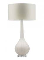 Heathfield Elenor Ivory Crackle Table Lamp - Decolight Ltd 
