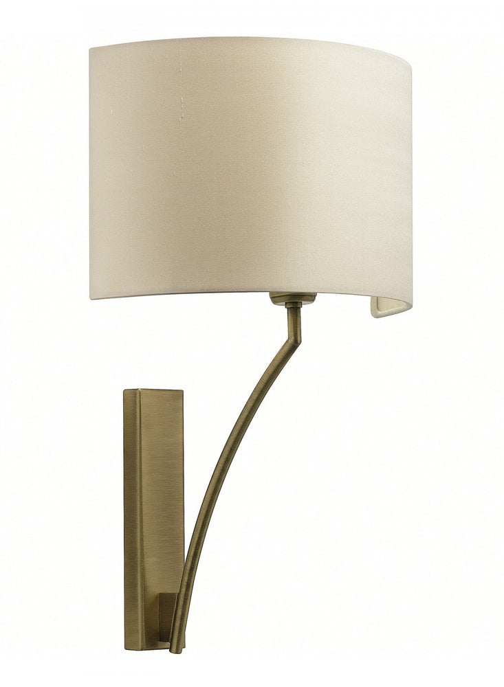 Heathfield Elgar Antique Brass Wall Light - Decolight Ltd 