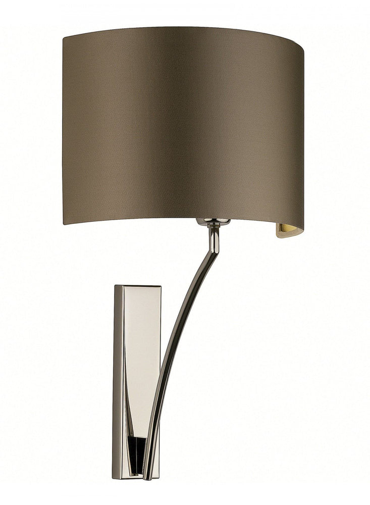 Heathfield Elgar Nickel Wall Light - Decolight Ltd 