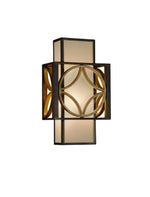 Decolight Emile Wall Light Art Deco Bronze & Gold - Decolight Ltd 