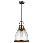 Decolight Hobs Pendant Ceiling Light Aged Brass