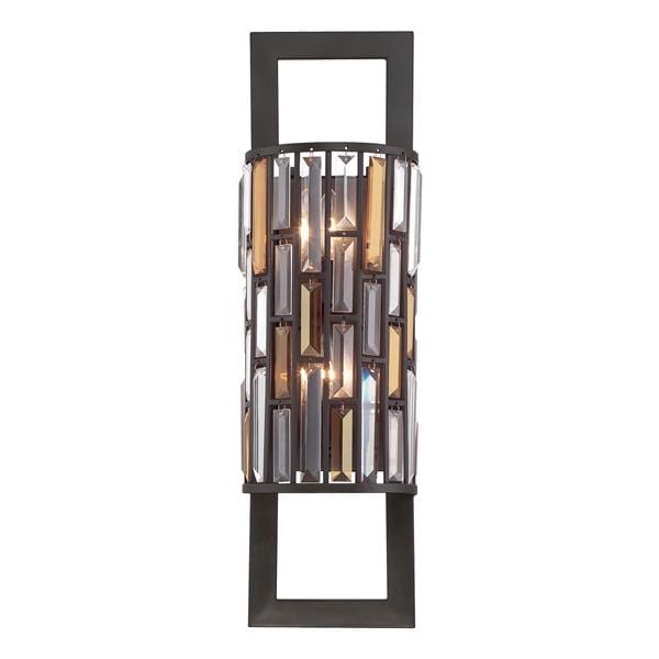 Decolight Emma Bronze & Glass  Wall Light - Decolight Ltd 