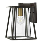 Walker Medium Bronze Exterior Lantern Wall light - Decolight Ltd 