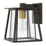 Walker Small  Bronze Exterior  Lantern Wall light - Decolight Ltd 