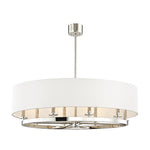 Hudson Valley Durham Oval  Polishes Nickel Ceiling Pendant - Decolight Ltd 