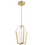 Quintiesse Calters Medium LED Pendant  Champagne Gold