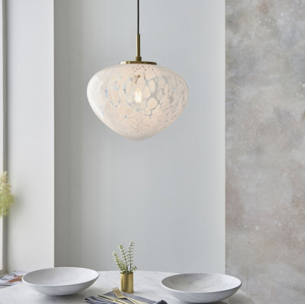 Decolight Milo Ceiling Pendant Satin Brass - Decolight Ltd 