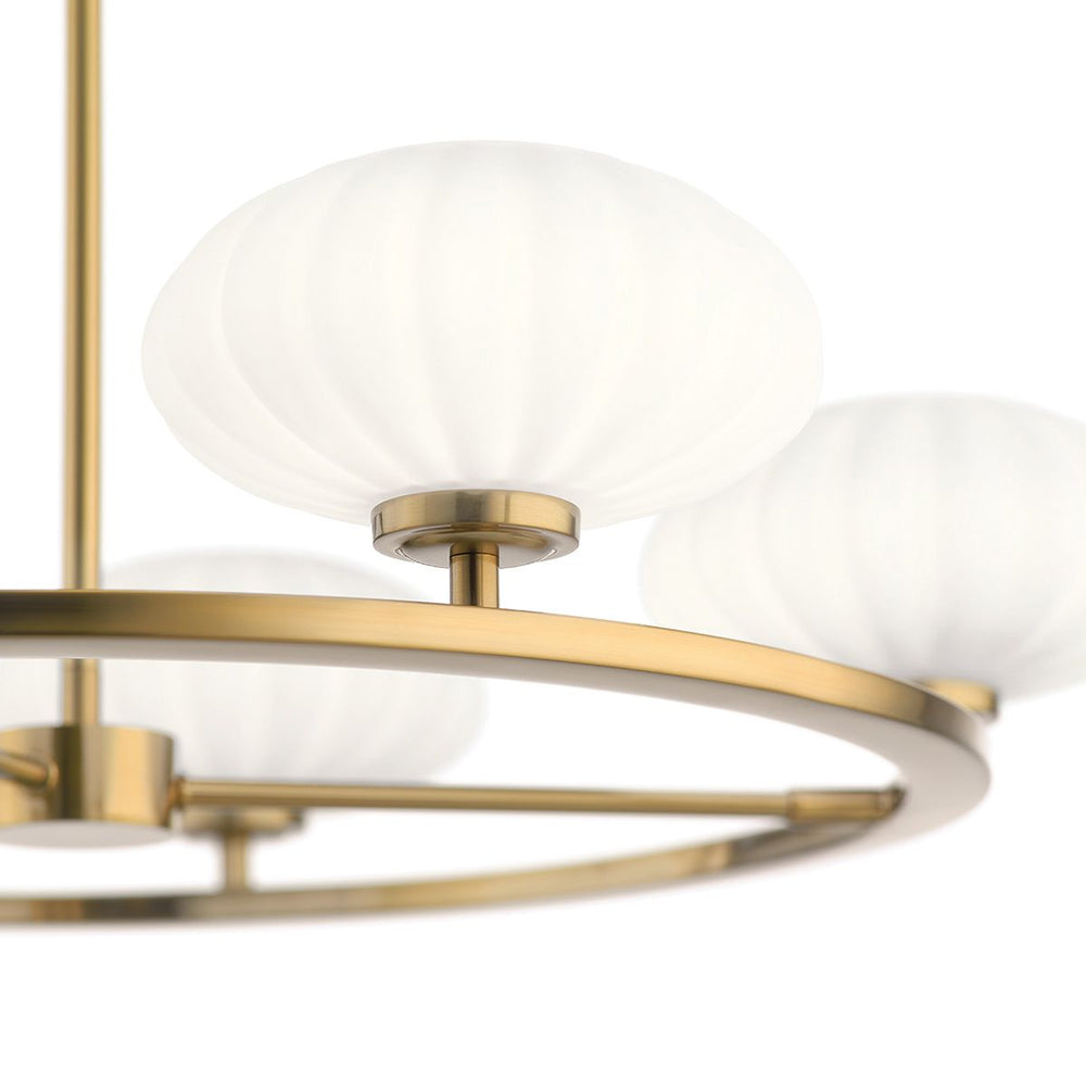 Quintiesse Pim Bathroom Ceiling Light -Gold - Decolight Ltd 