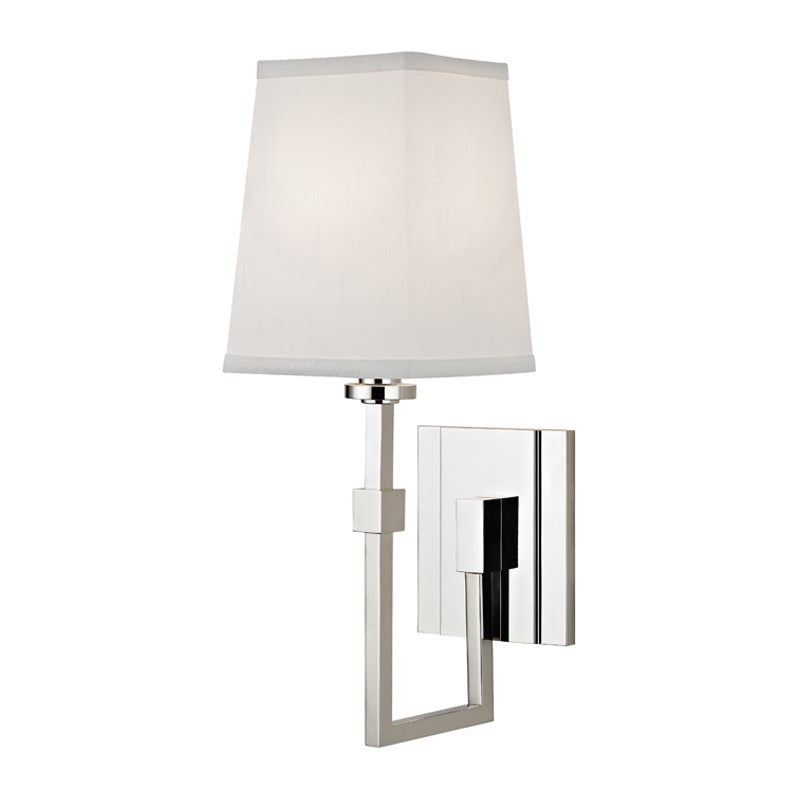 Hudson Valley Fletcher Polished Nickel Wall Light