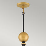 Quintiesse Nula 15 Light Pendant Shell White & Luxe Gold - Decolight Ltd 
