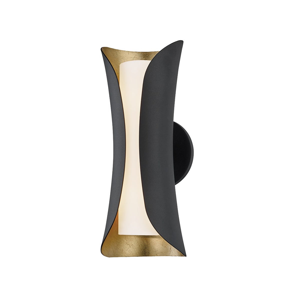 Mitzi Lighting Josie Gold Leaf/Black Wall Light