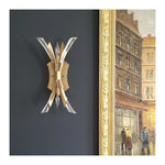 Decolight Ayda Wall Light Burnished Gold - Decolight Ltd 