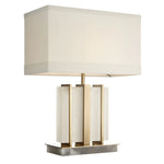 Decolight Kelly Alabaster & Brass Table Lamp