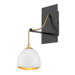 Quintiesse Nula 1 Light Pendant Shell White & Luxe Gold - Decolight Ltd 