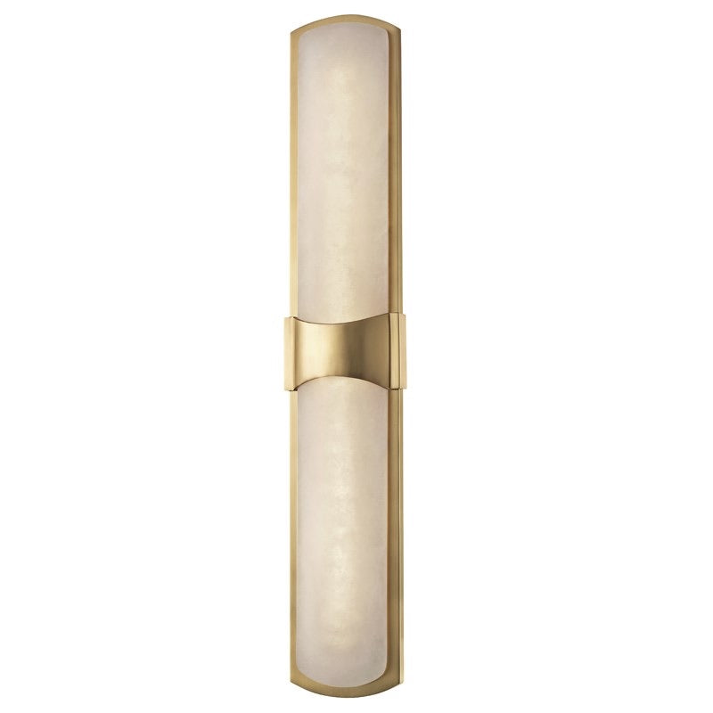 Hudson Valley Aged Brass Valencia Wall Scone - Decolight Ltd 