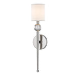 Hudson Valley Rockland Polished Nickel Small Wall Light