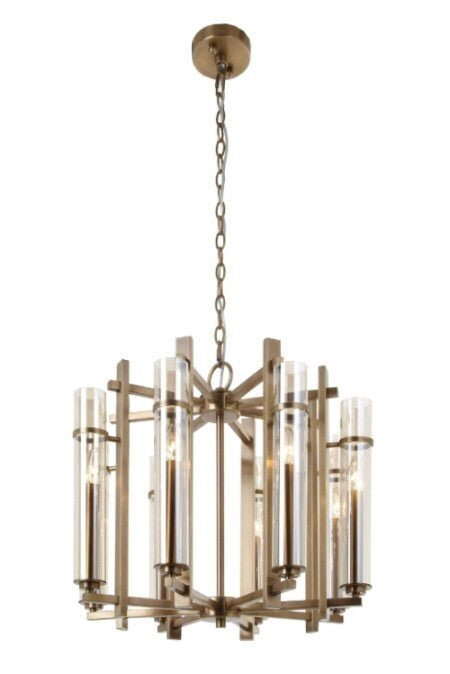 Decolight Louis Antique Brass Chandelier (Ceiling Light ) - Decolight Ltd 