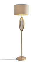 Decolight Olivia Antique Brass Floor Lamp - Decolight Ltd 