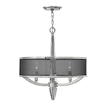 Quintiesse Ascher 3 Light Pendant Polished Nickel