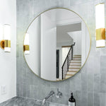 Quintiesse Facet Mid Century Bathroom  Wall Light  Heritage Brass - Decolight Ltd 