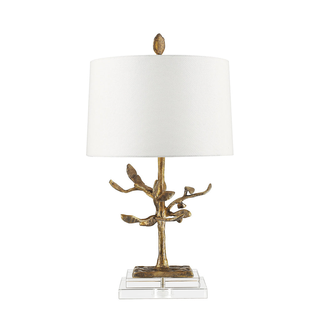 Decolight Carrie Gold Leaf Table Lamp - Decolight Ltd 