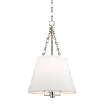 Hudson Valley Polished Nickel Burdett Ceiling Pendant Small