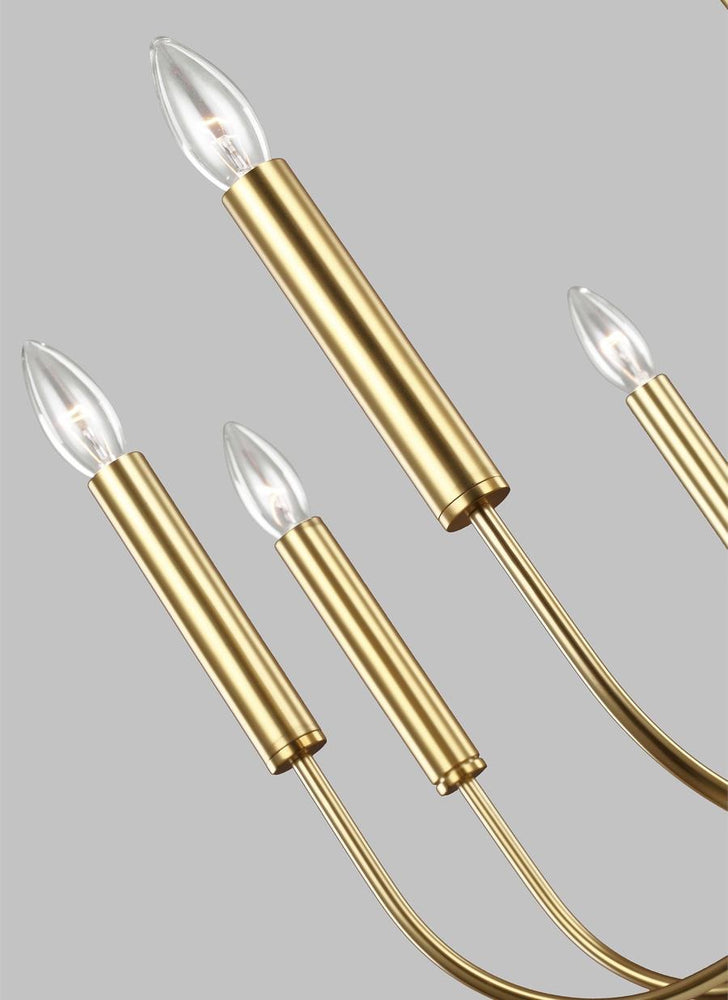 Decolight Astra  9 Light Ceiling ( Chandelier) Brunished Brass - Decolight Ltd 