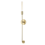 Mitzi Lighting Dylan Mid Century Aged Brass Wall Light