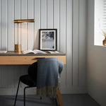 Decolight Lancelot Antique Brass Desk Lamp - Decolight Ltd 