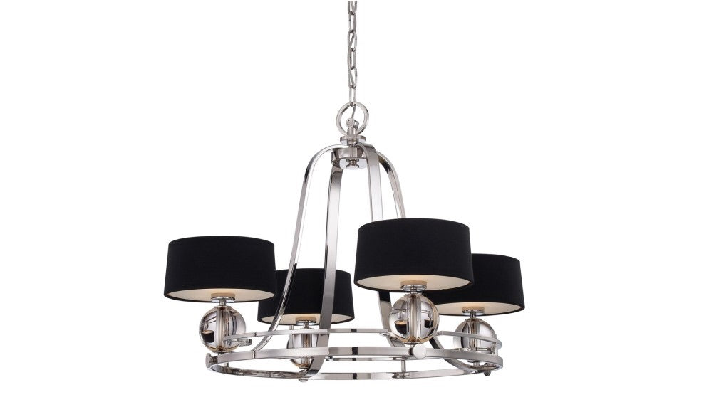 Decolight Cranley 4 Light Chandelier Ceiling Light - Decolight Ltd 