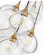 Decolight Skye 6 Light Mid Century Ceiling Pendant - Decolight Ltd 