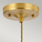 Decolight Roma Aged Brass Ceiling Pendant - Decolight Ltd 
