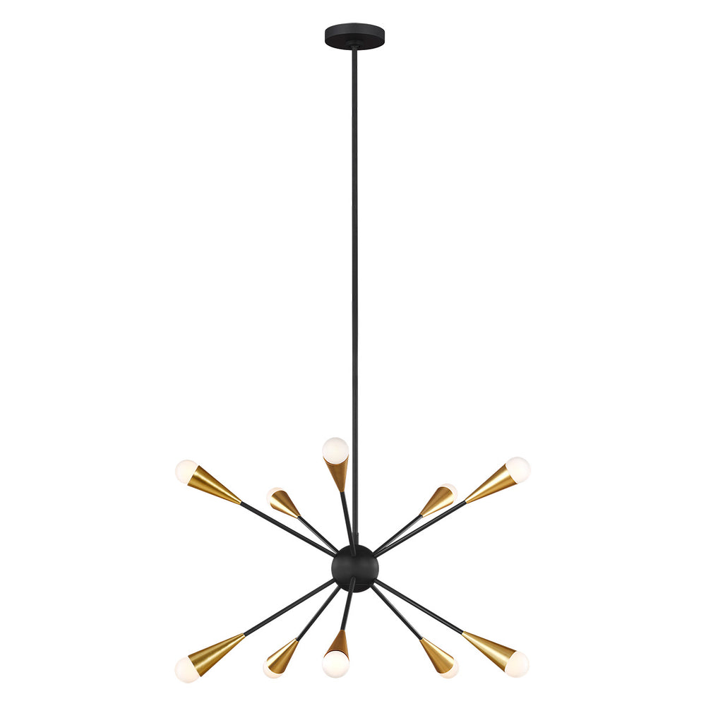 Sputnik 10 discount light chandelier
