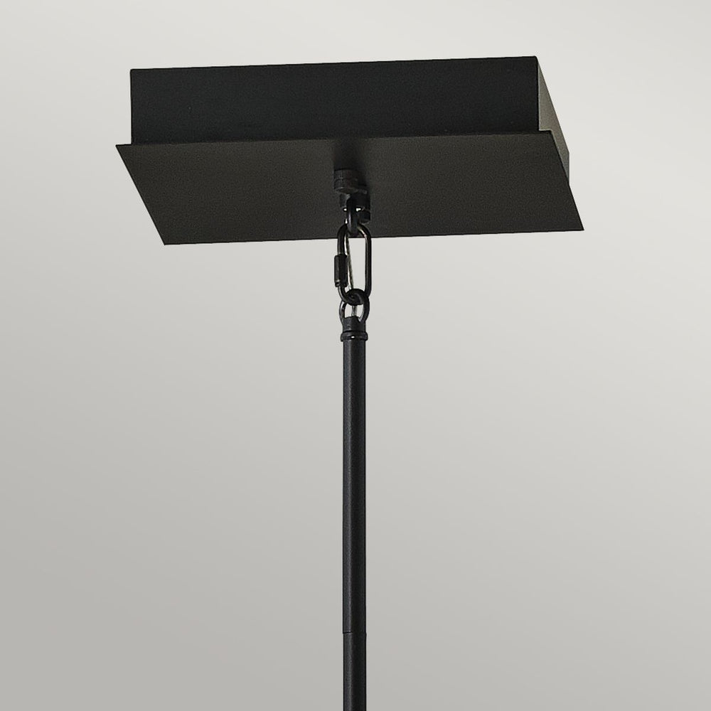 Quintiesse Styx LED Pendant  Black & Gilded Gold - Decolight Ltd 