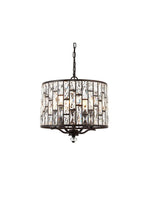 Decolight Ella Crystalline Ceiling Pendant Light Bronze - Decolight Ltd 