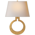 Ring Form Large Gilded Wall light Sconce - Decolight Ltd 