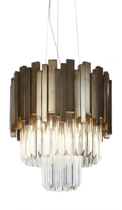 Decolight Maive Gold 2 Tier Small Ceiling Pendant - Decolight Ltd 