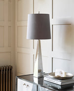 Decolight Ascent Silver Table Lamp - Decolight Ltd 