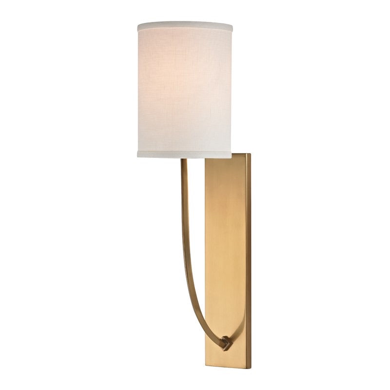 Hudson Valley Colton Aged Brass Wall Light - Decolight Ltd 